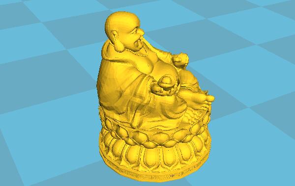 3D打印藝術(shù)品之彌勒佛