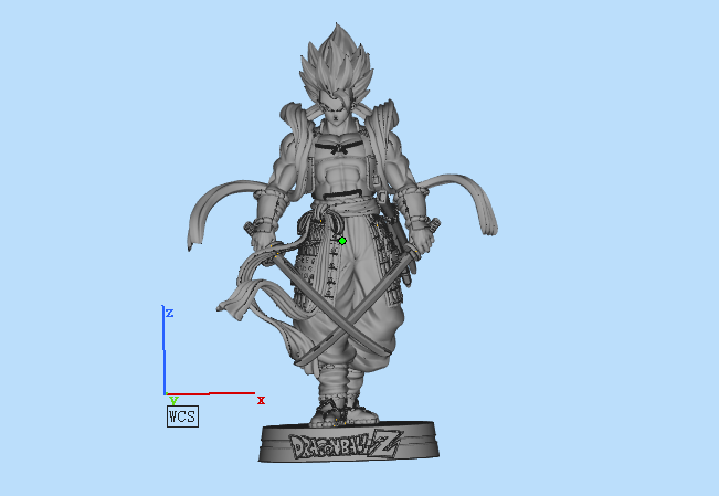 雙刀悟吉塔3D模型圖stl