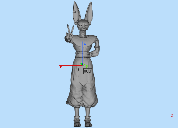 龍珠破壞神比魯斯3D模型圖STL